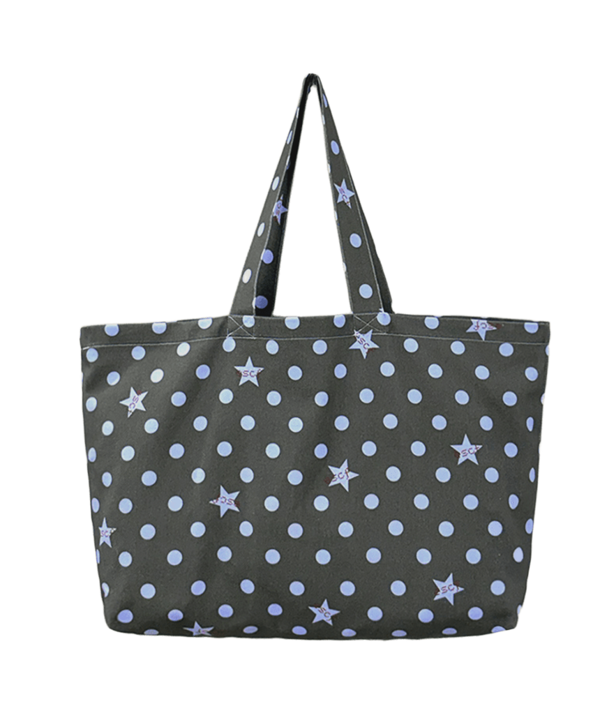 E261AO009RR0FREE Escapefrom Pebble Pixel ESCF Dot Star Denim Eco Bag