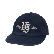 UNIVERSE GARMENT VTG Typo 5 Panel Washing Cap Navy