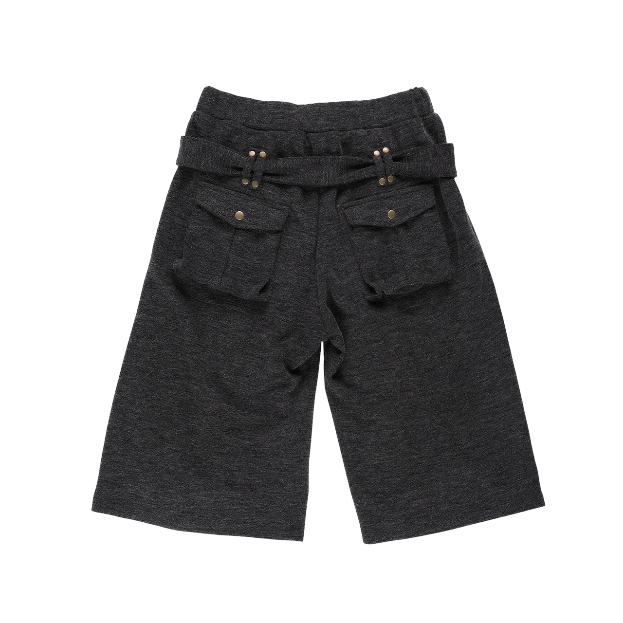 스틸레써디 벨티드 카고 크롭 팬츠 그레이(Still Lethardy Belted Cargo Cropped Pants Grey) - 2