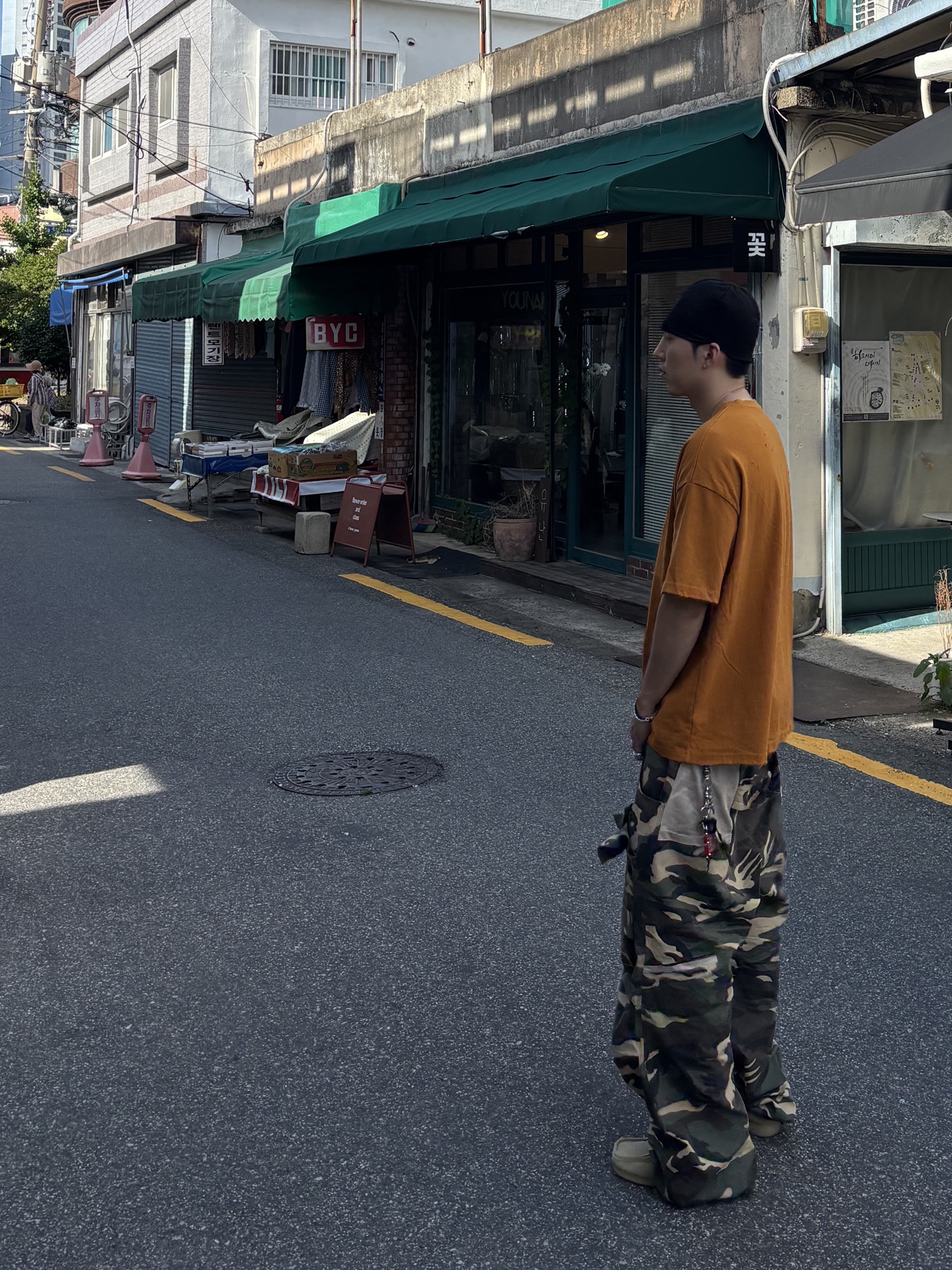 Wapworks Camp Supply Cargo Pants Camo, Wapworks Summer Beanie 착용 스타일 - 7
