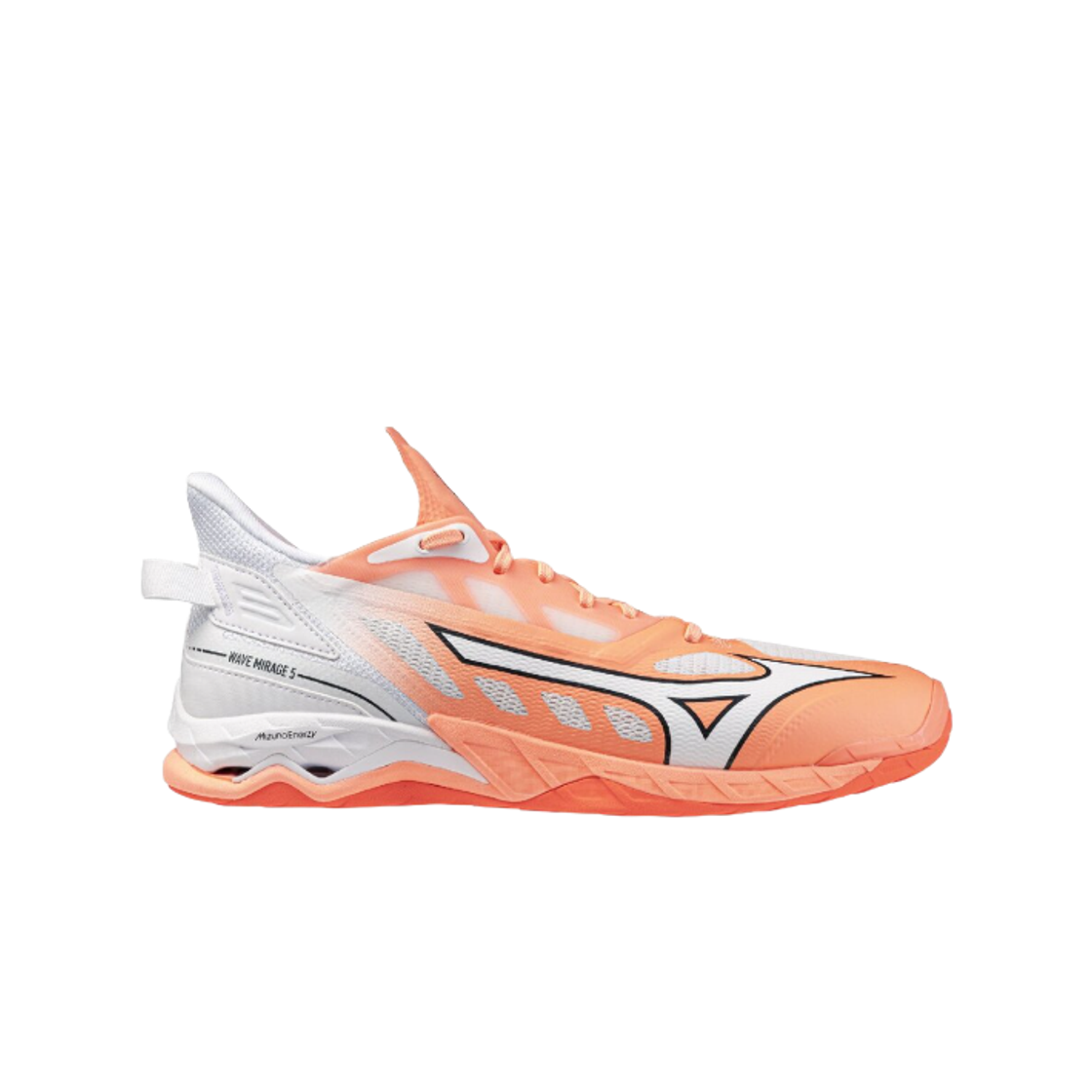 X1GA235080 Mizuno Wave Mirage 5 Coral White