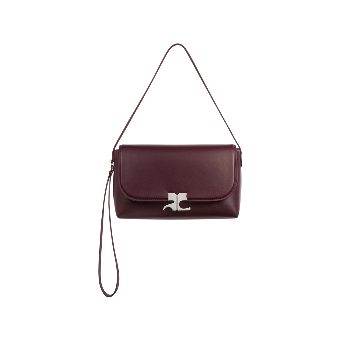 꾸레쥬 아이코타입 레더 백 버건디(Courreges Icotype Leather Bag Burgundy) - 1