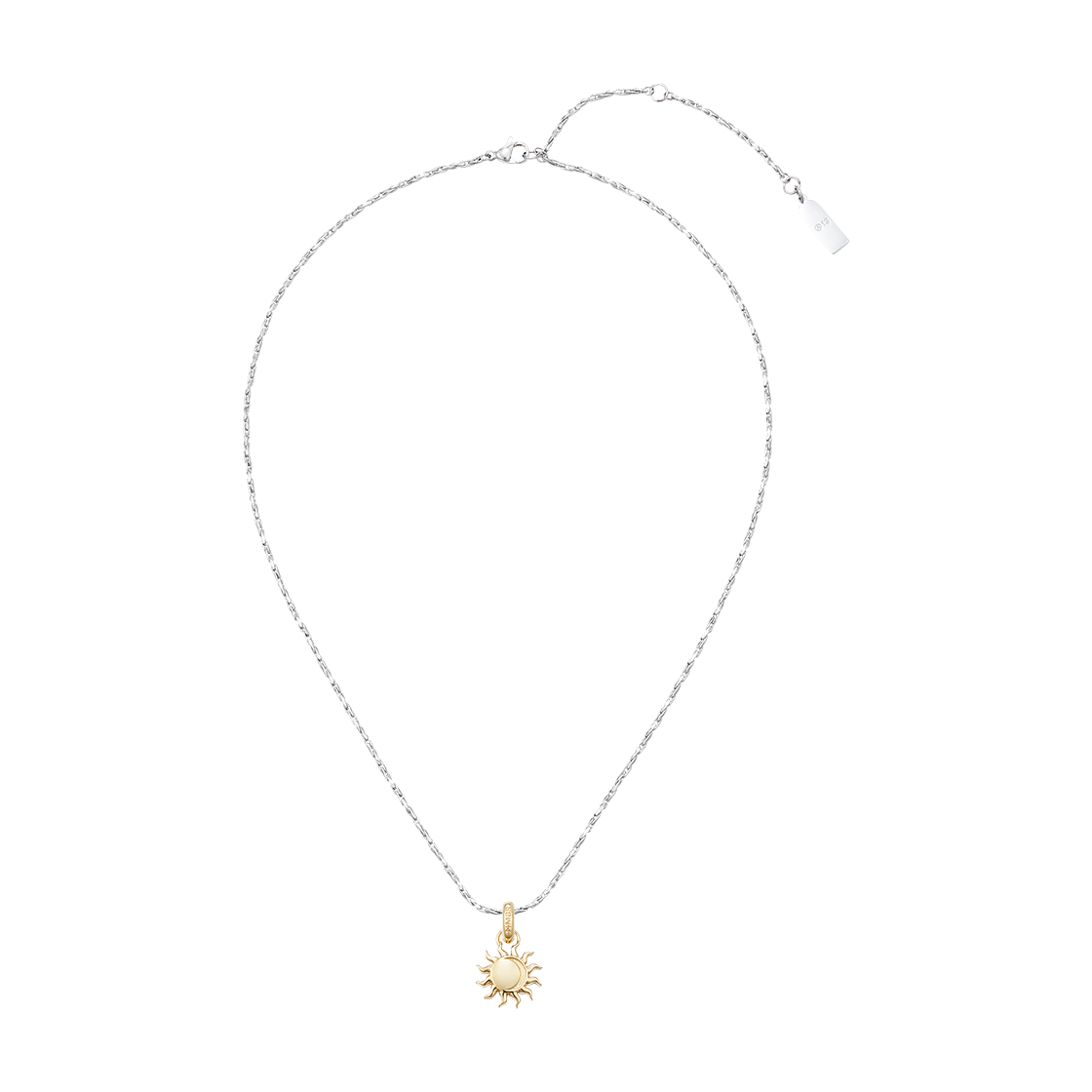 넘버링 #8006 (N) 썬 펜던트 네크리스 골드(NUMBERING #8006 (N) Sun Pendant Necklace Gold) - 1