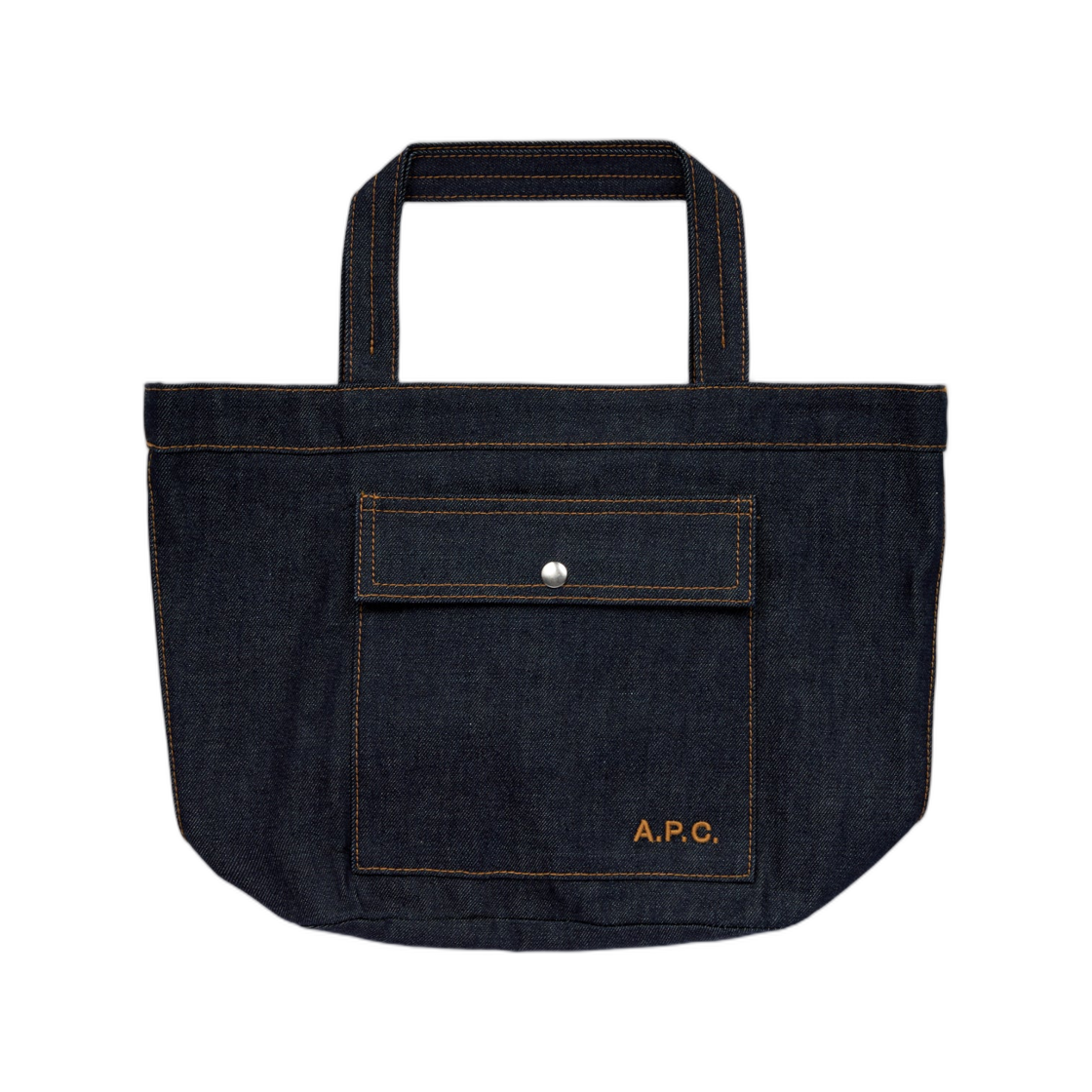 COHIZ-M67083-IAI A.P.C. Jade Tote Bag Indigo