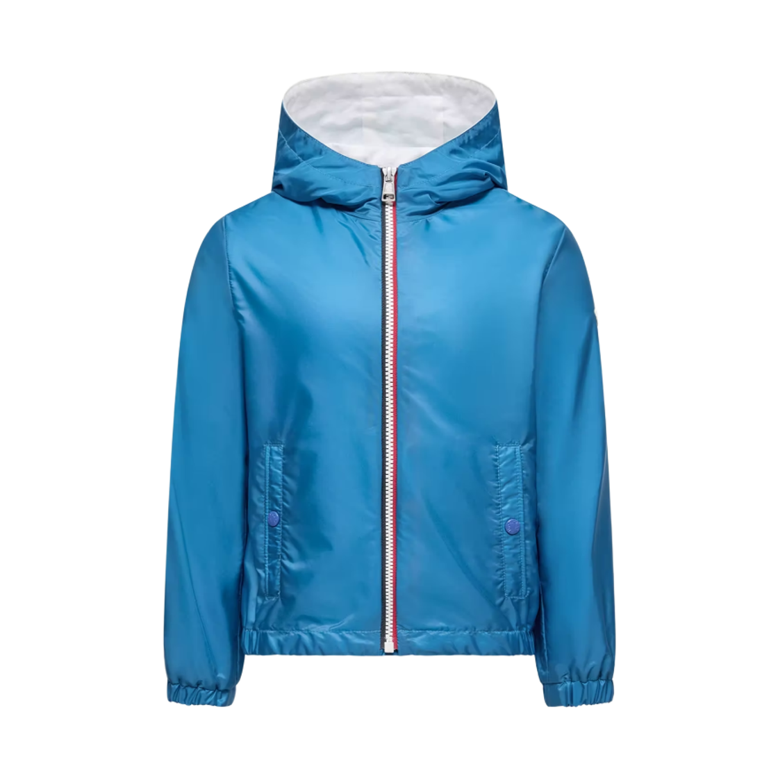 L1-954-1A00086-53A5E-72C (Kids) Moncler New Urville Hooded Rain Jacket Light Blue - 26SS