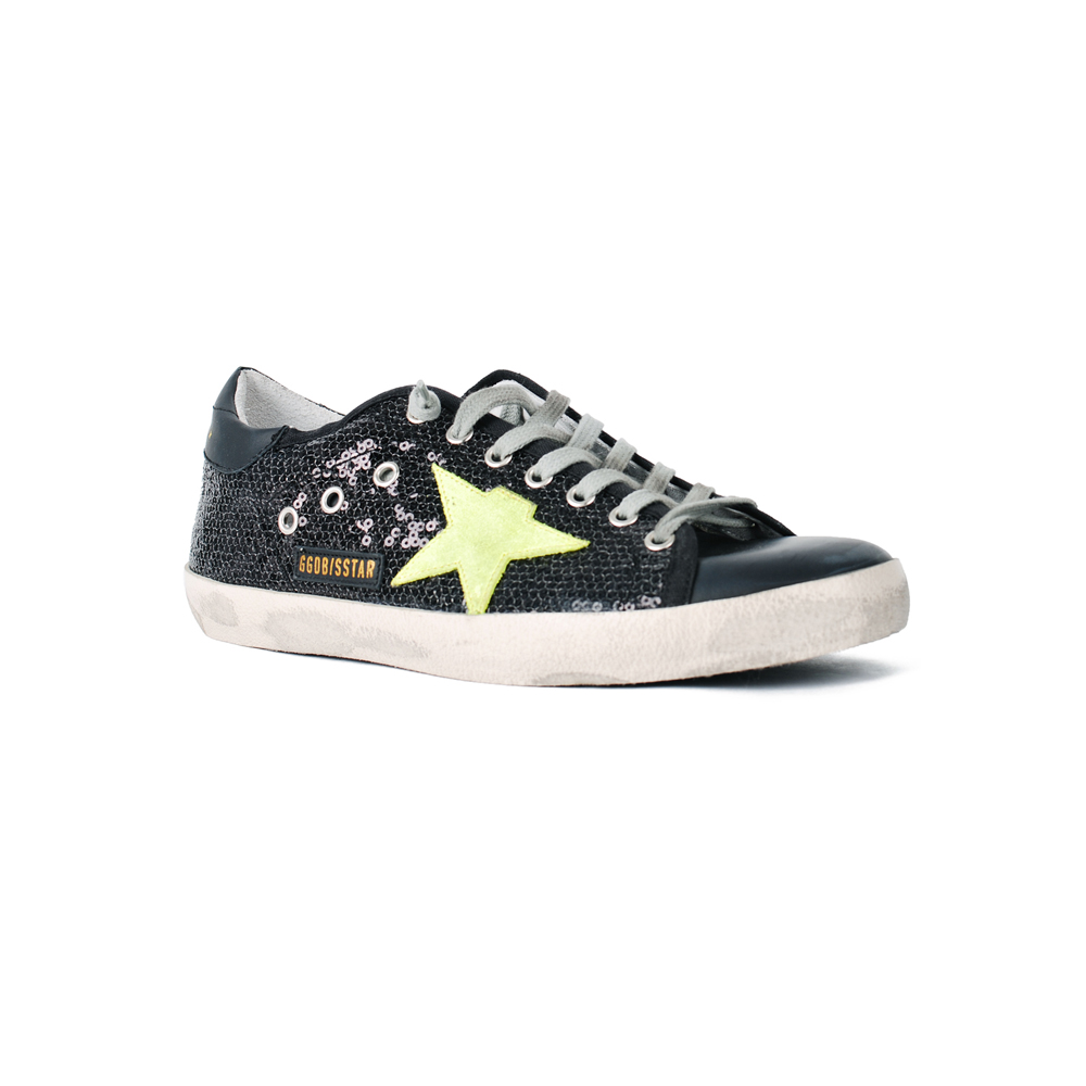 [17% 쿠폰] 골든구스 15주년 슈퍼스타 스니커즈 블랙 네온([17% 쿠폰] Golden Goose 15th Anniversary Super-Star Sneakers Black Neon) - 2