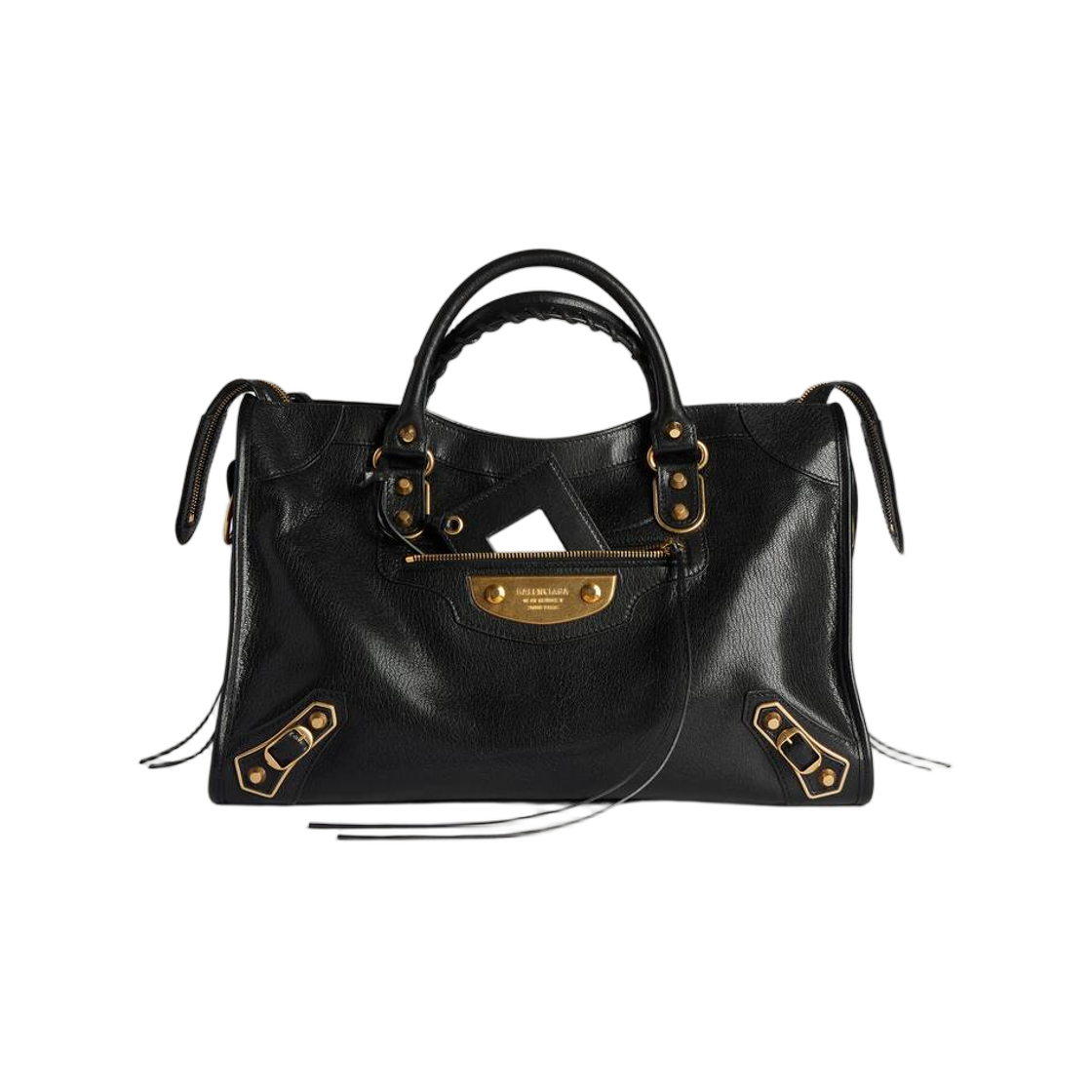 A002VT2ACPO1000 Balenciaga Le City Uptown Bag Medium Black