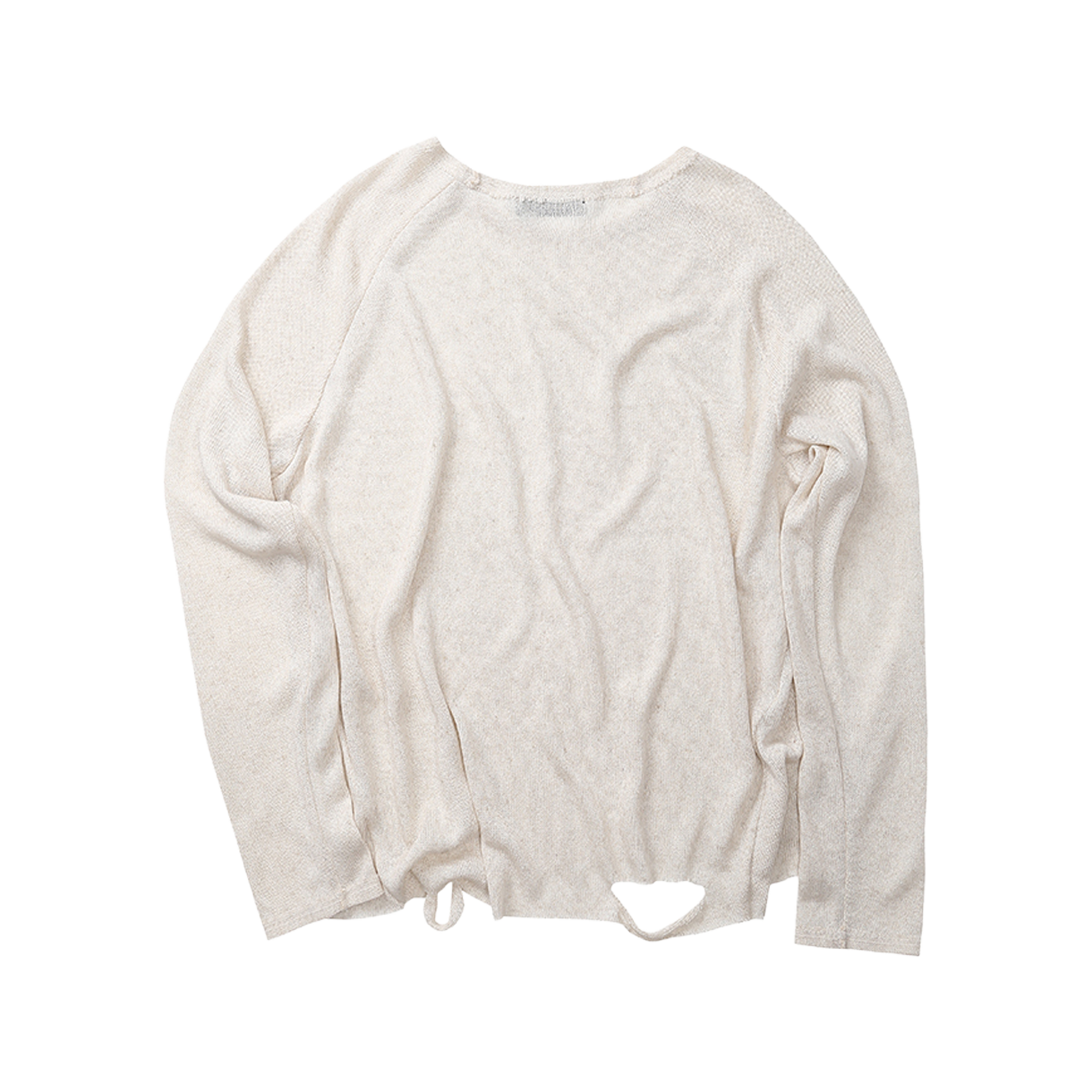 아웃도어서비스 비치 니트 롱 슬리브 - 내추럴(OS Beach Knit Long Sleeve - Natural) - 2
