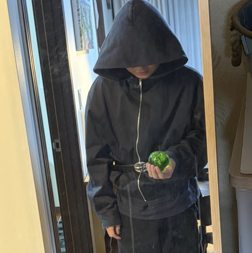 Chrome Hearts Boxer Brief Black, Visvim Amplus SB Hoodie P.O. Navy - 23SS 착용 스타일 - 1