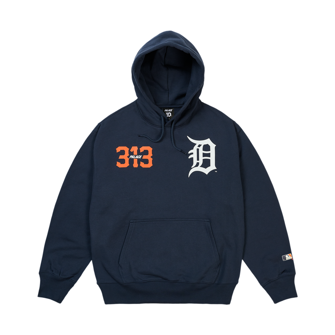 - Palace x Detroit Tigers Hood Navy - 26SS