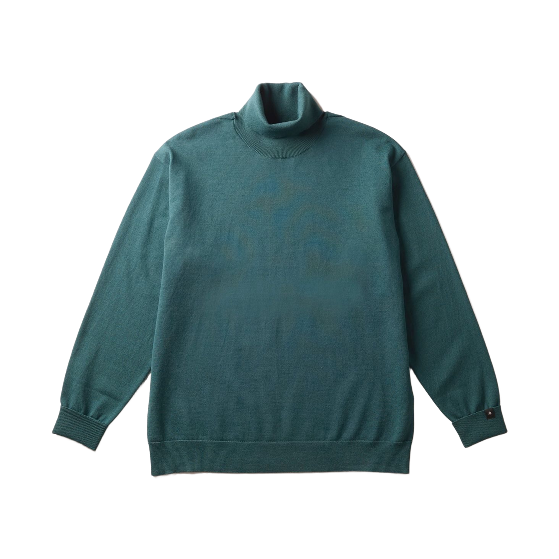 스노우 피크 워셔블 울 터틀넥 니트 그린(Snow Peak Washable Wool Turtleneck Knit Green)