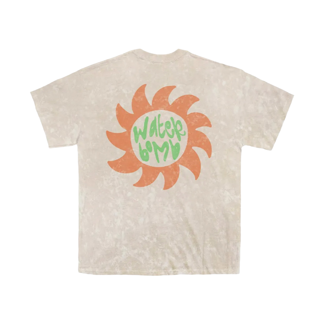 워터밤 플라워 티셔츠 - 크림(WATERBOMB FLOWER T-shirt - Cream) - 2