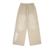 UNIVERSE GARMENT Spray Wide Sweat Pants Beige