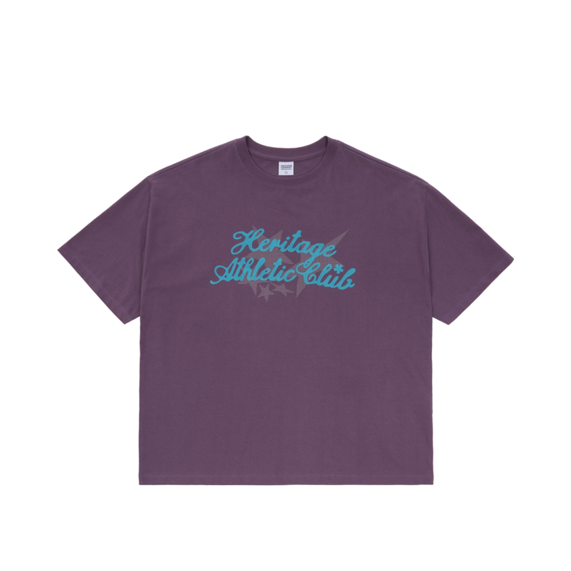 BUQTSAM872PU UNIVERSE GARMENT HAC Print T-Shirt Purple