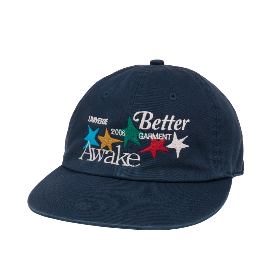 BUACAAS856NA UNIVERSE GARMENT Multi Star Washing Cap Navy