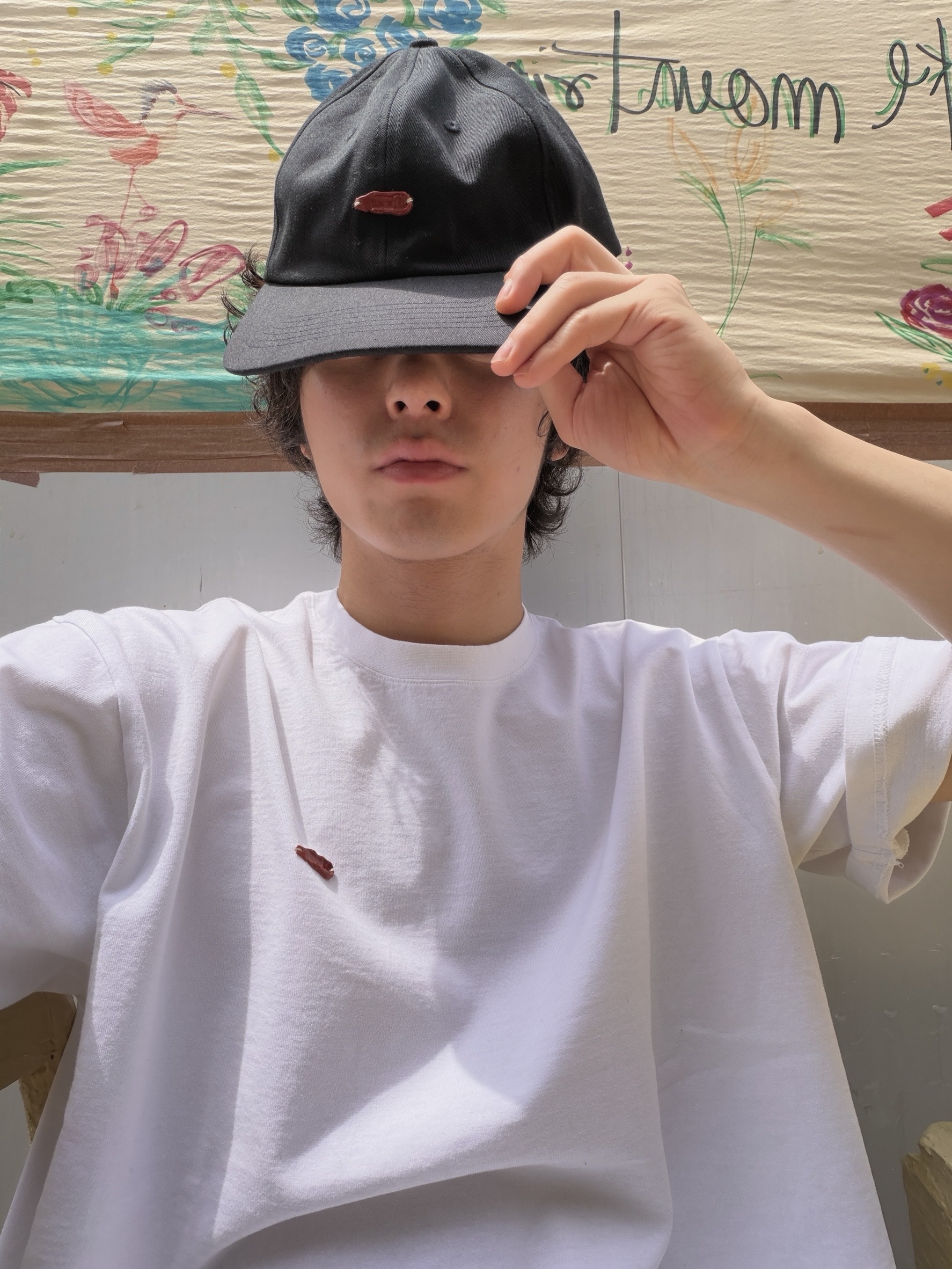 AKRYL Jersey Tee White - 26FW 착용 스타일 - 2