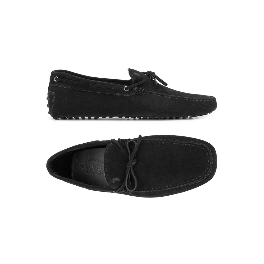 [17% 쿠폰] 토즈 고미노 스웨이드 드라이빙 슈즈 블랙([17% 쿠폰] Tod's Gommino Suede Driving Shoes Black) - 2