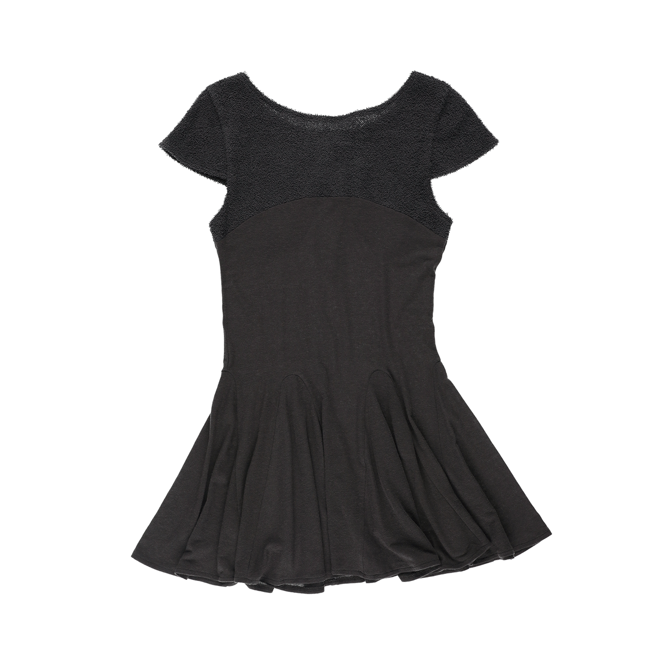 스틸레써디 커브드 라인 플레어 드레스 그레이(Still Lethardy Curved Line Flared Dress Grey) - 2