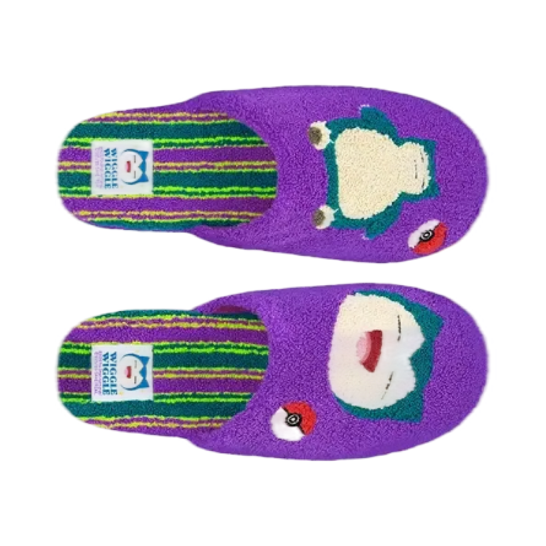 포켓몬 x 위글위글 테리 홈슬리퍼 잠만보(Pokemon x Wiggle Wiggle Terry Home Slippers Snorlax)