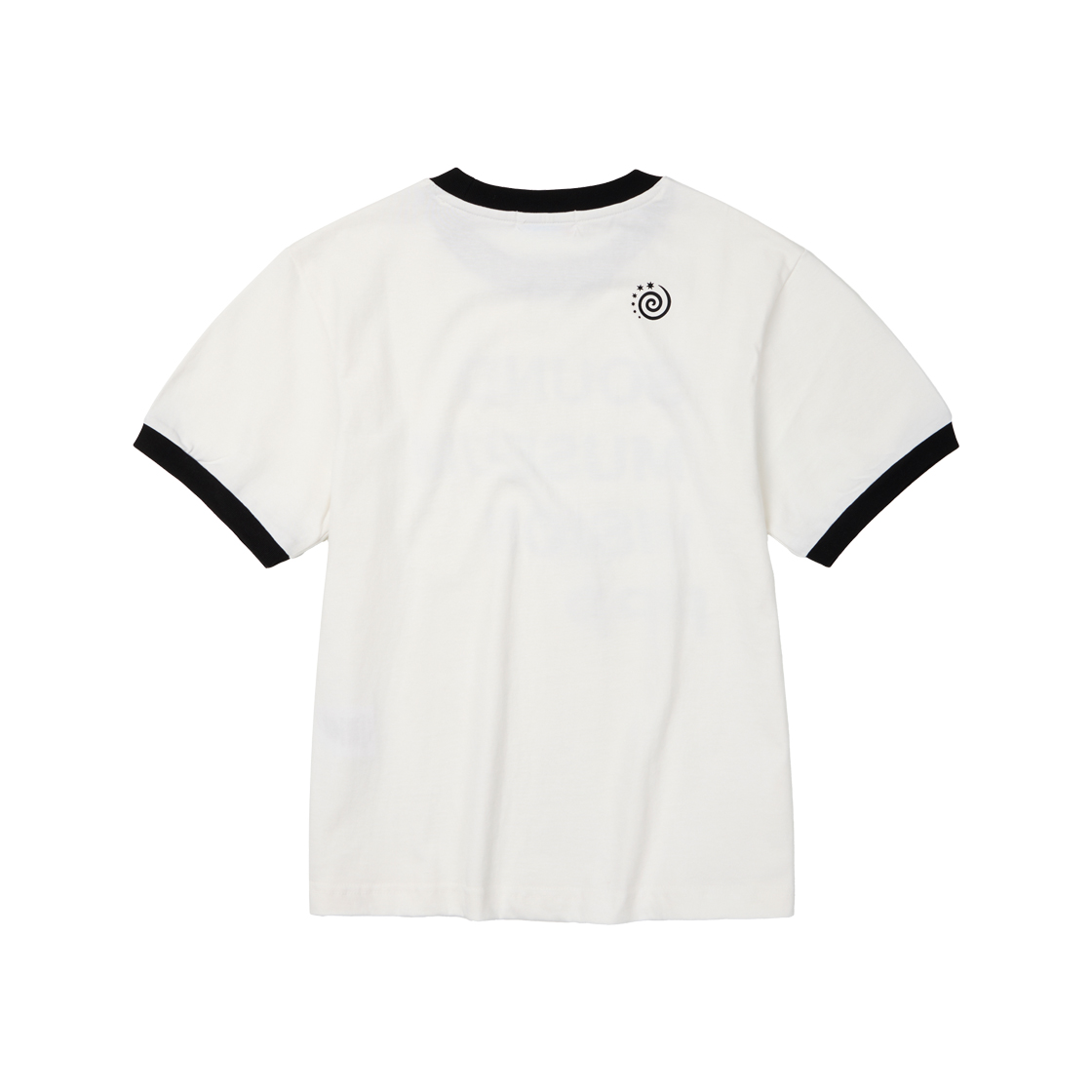 피드파이퍼 사운드 타이포 링거티셔츠 화이트(PIEDPIPER Sound Typo Ringer T-Shirt WHITE) - 2