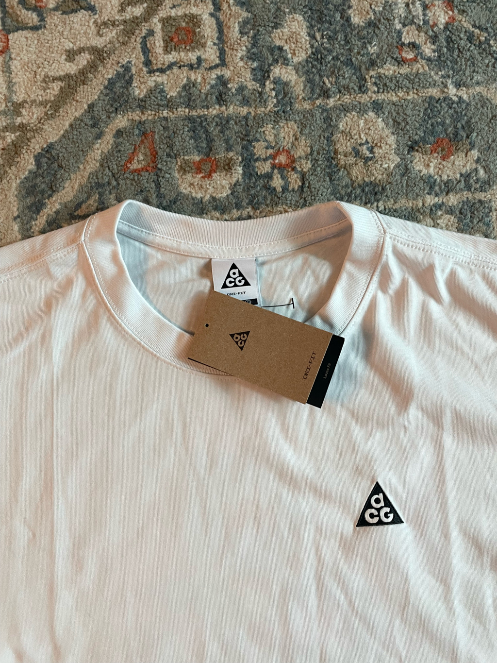 Nike ACG Max 90 T-Shirt Summit White - Asia 착용 스타일 - 2
