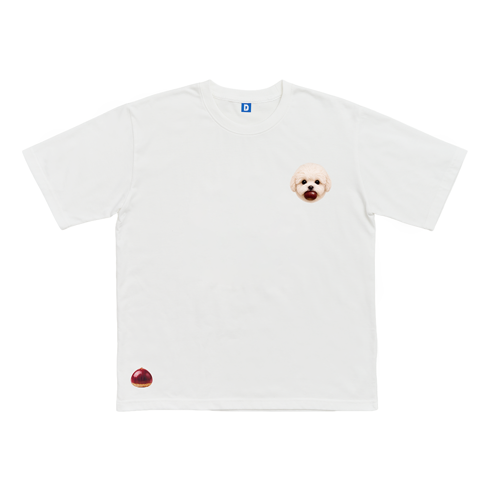 댄꼼마 개밤티 반팔 티셔츠(DANCOMMA Gaebamti Short Sleeve T-Shirt)