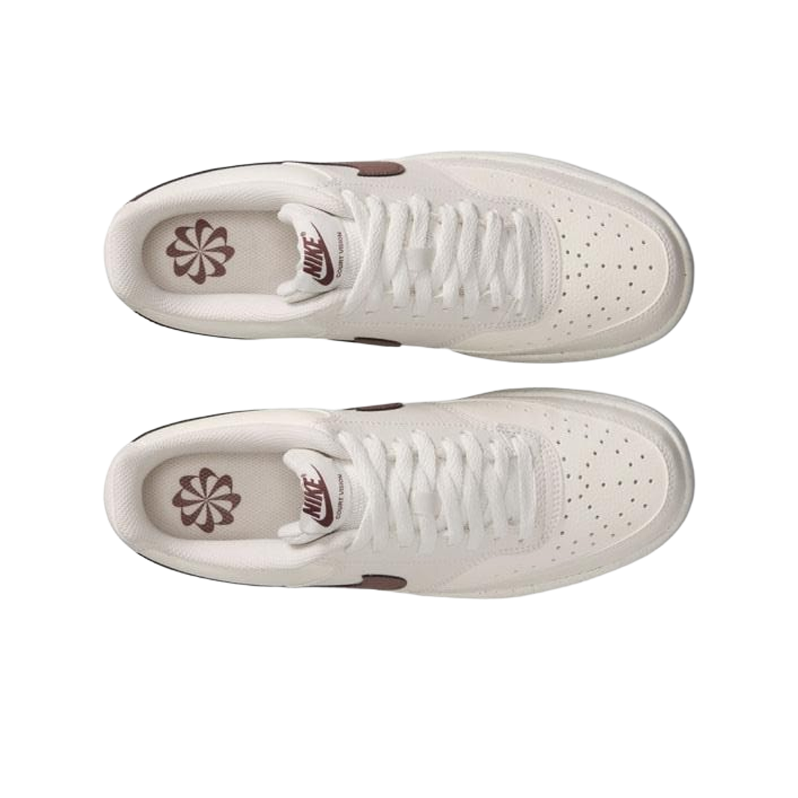 (W) 나이키 코트 비전 로우 넥스트 네이쳐 팬텀 타투((W) Nike Court Vision Low Next Nature Phantom Tattoo) - 2