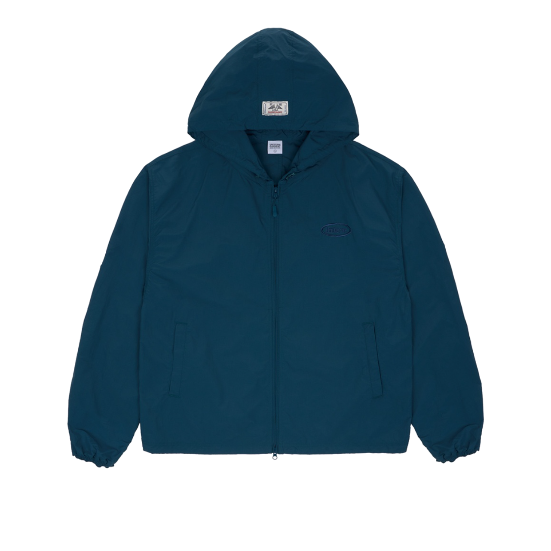 BUQJPAS884BU UNIVERSE GARMENT Daily Hood Windbreaker Jumper Blue