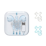 [KREAM 단독] CAVISH × Ha Hyun Sang Star Wired Earphones Blue (USB-C)