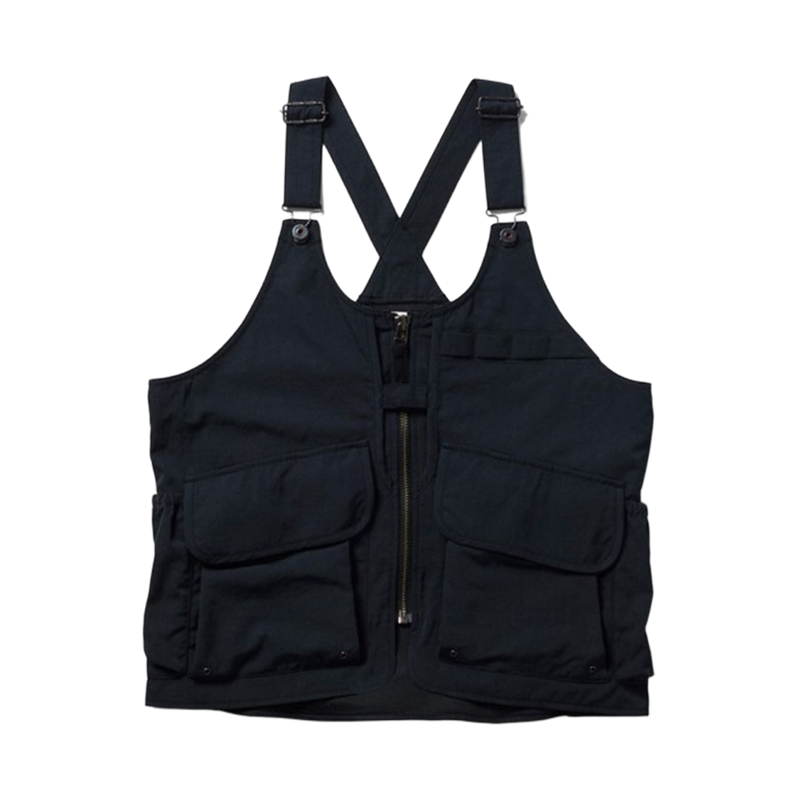 스노우 피크 타키비 웨더 클로스 베스트 블랙(Snow Peak Takibi Weather Cloth Vest Black)