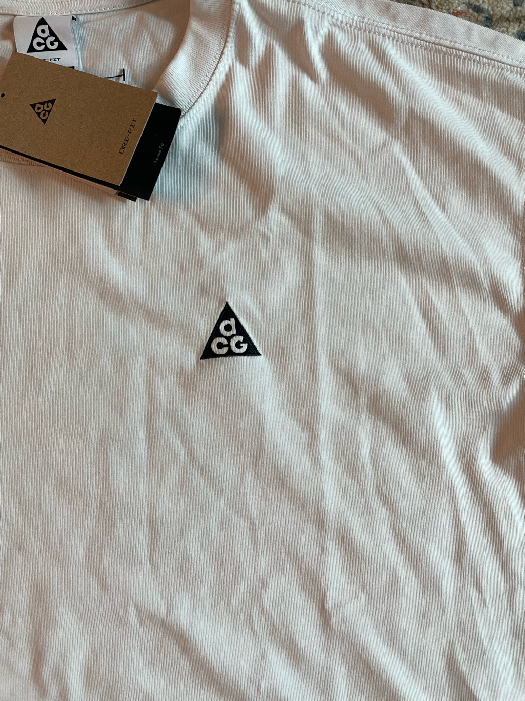 Nike ACG Max 90 T-Shirt Summit White - Asia 착용 스타일 - 3