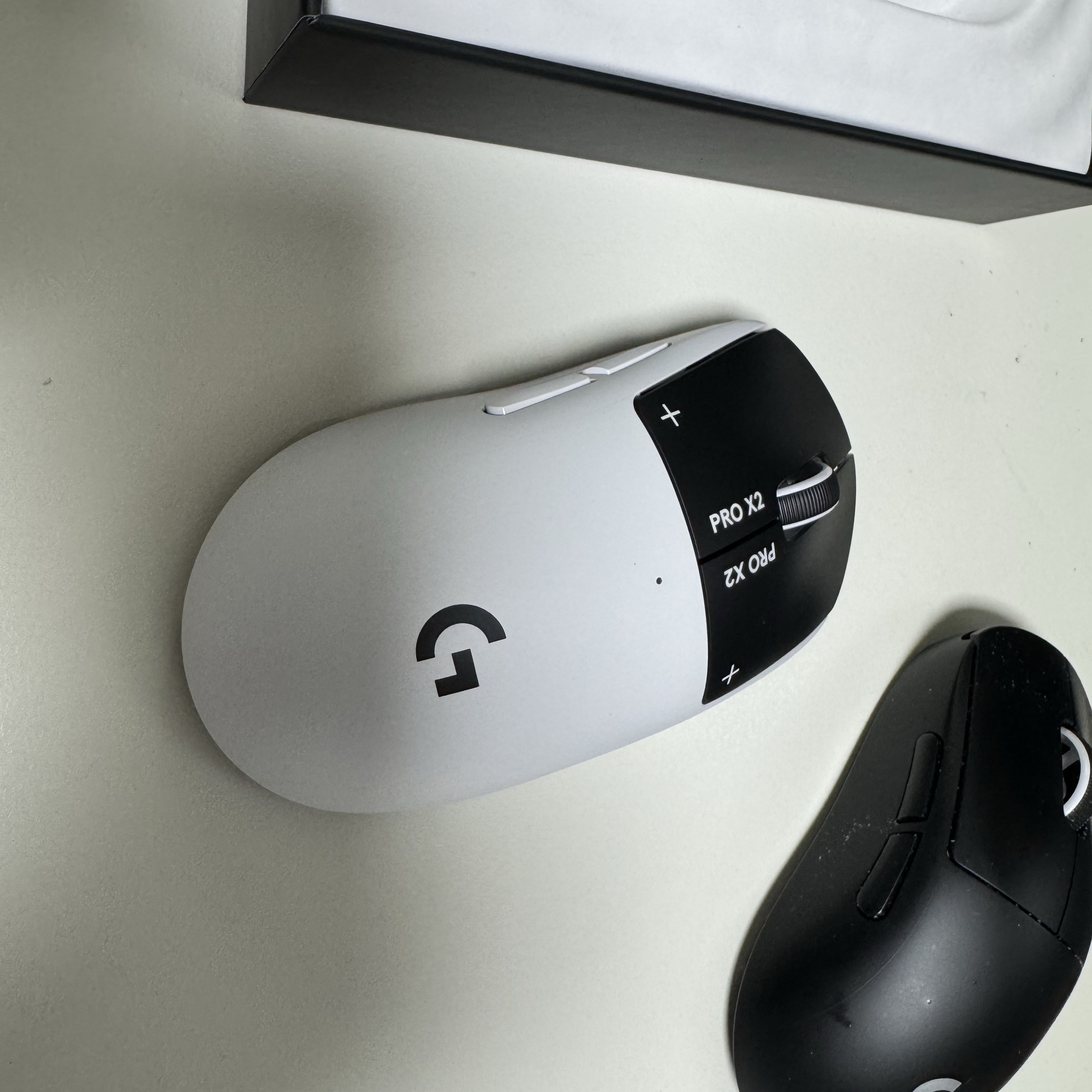 Logitech G Pro X 2 Superstrike Wireless Gaming Mouse Silver Black (Korean Ver.) 착용 스타일
