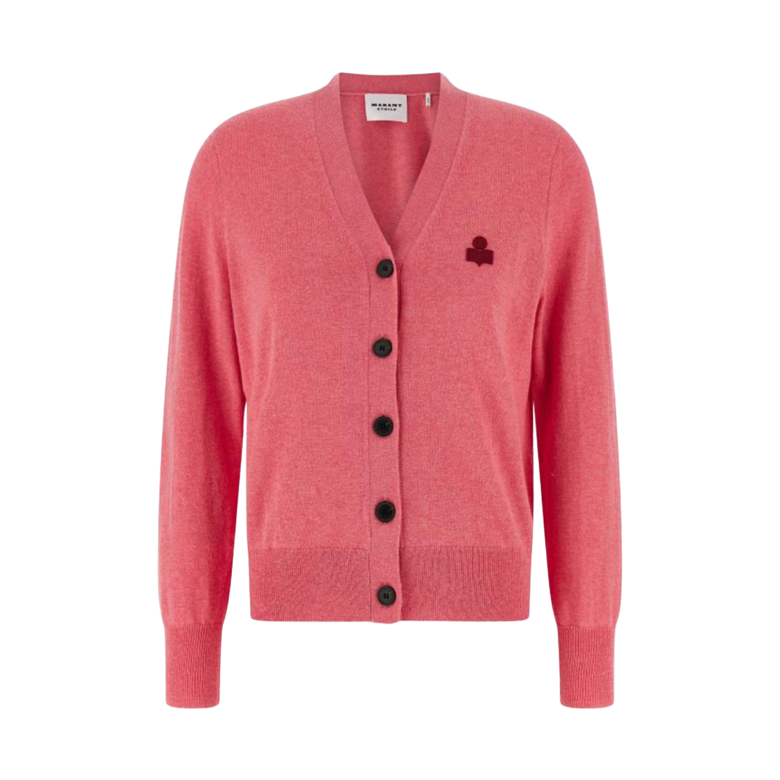 CA0104FA-C1L17E-BGGA (W) Isabel Marant Karina Cardigan Pink - 26SS
