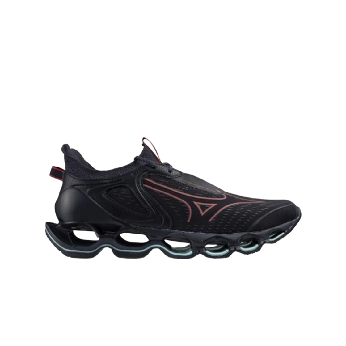 J1GC255133 Mizuno Wave Prophecy 14 Black Red