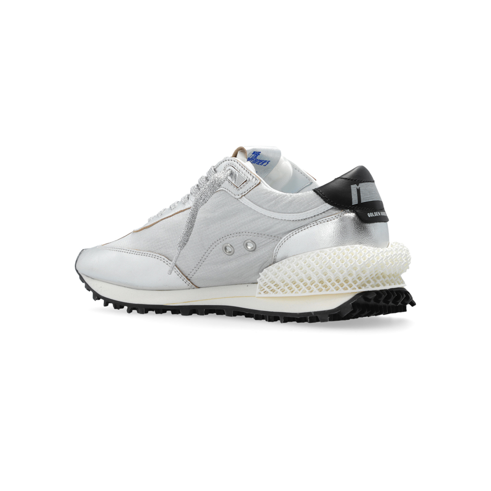[17% 쿠폰] 골든구스 블랙 스타 마라톤 스니커즈 실버([17% 쿠폰] Golden Goose Black Star Marathon Sneakers Silver) - 4