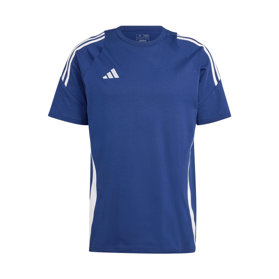 IR9347 Adidas Tiro 24 Sweat T-Shirt Team Navy Blue 2 White - KR Sizing