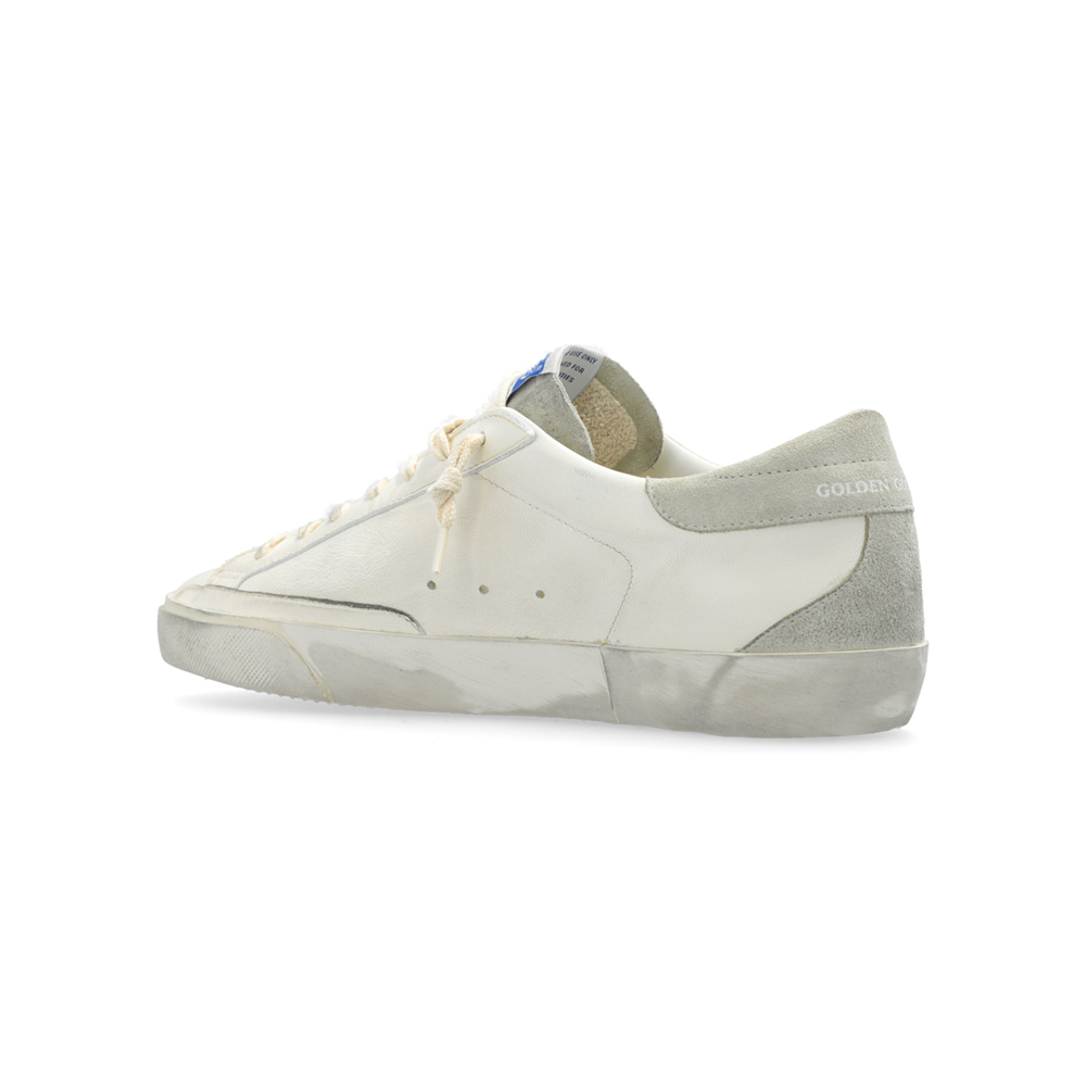 [17% 쿠폰] 골든구스 슈퍼스타 화이트 아이스 그레이탭 스니커즈([17% 쿠폰] Golden Goose Superstar White Ice Gray Heel Tab Sneakers) - 4