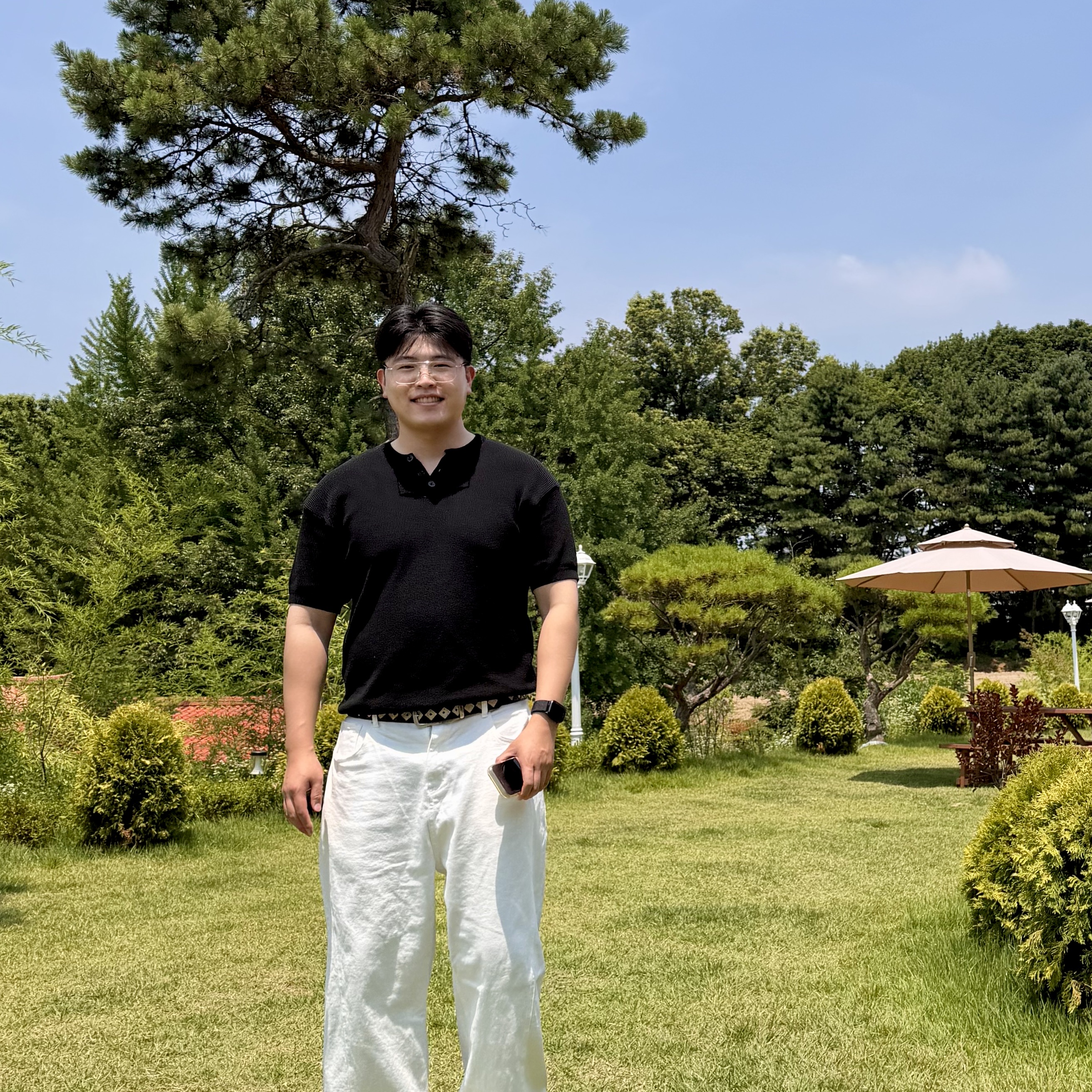 Knitted Coolever Henley Neck Half Sleeve Knit Black, [B등급]  Refurbished Apple Watch Series 7 45mm GPS (Aluminum) 착용 스타일 - 4