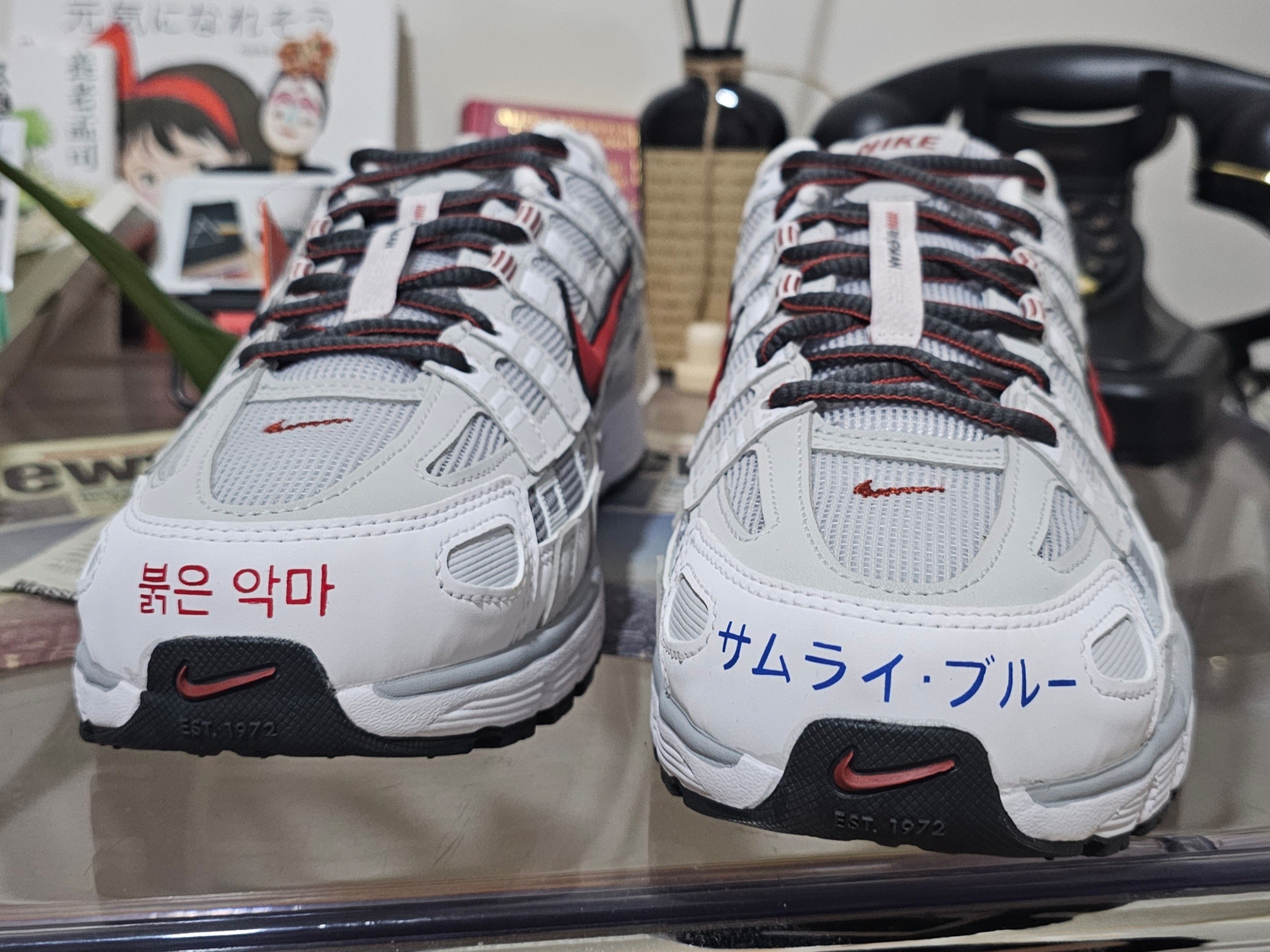 Nike P-6000 College Grey Vast Grey 착용 스타일 - 2