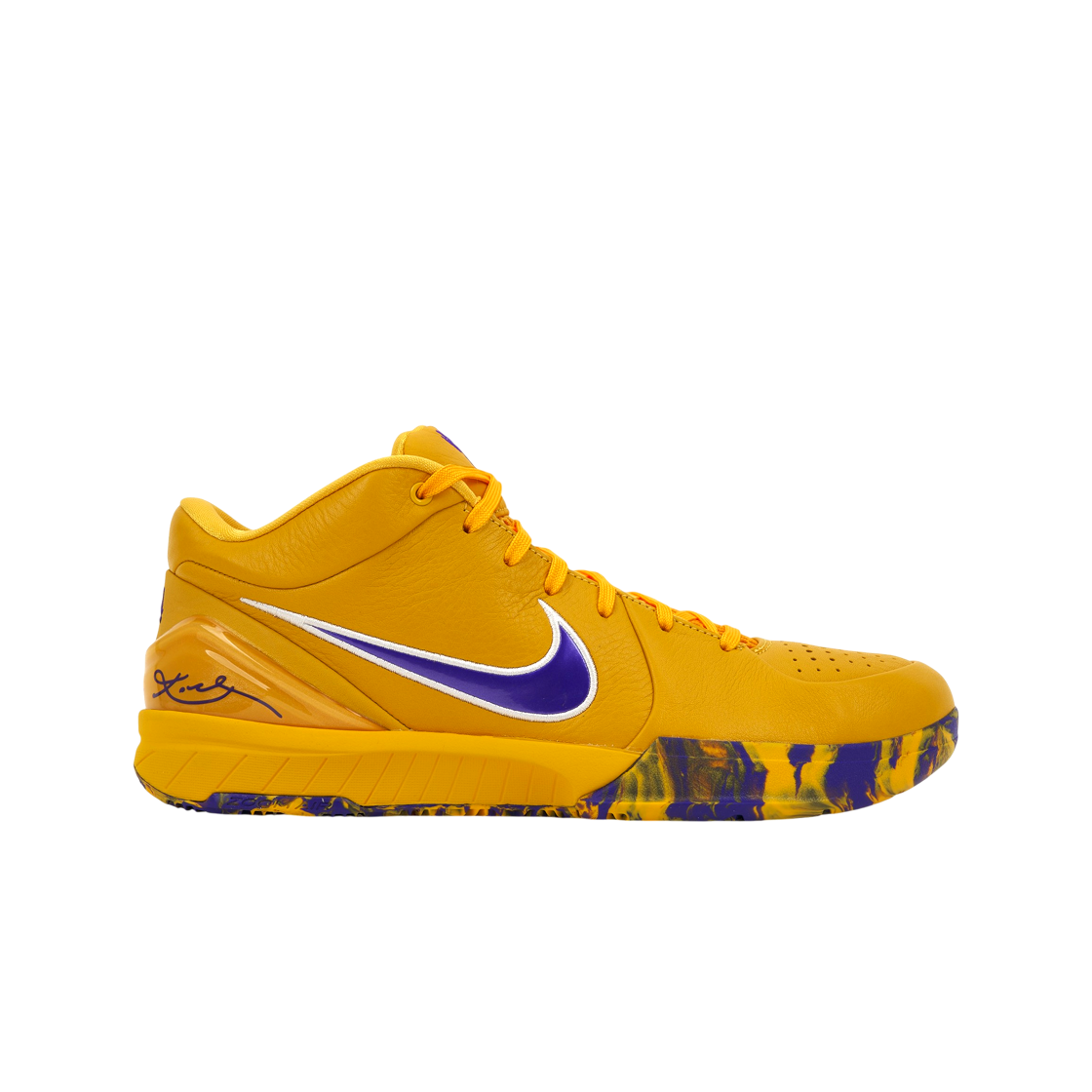 나이키 코비 4 프로트로 드래프트 팩 골드 퍼플 (개봉 박스)(Nike Kobe 4 Protro Draft Pack Gold Purple (Opened Case))