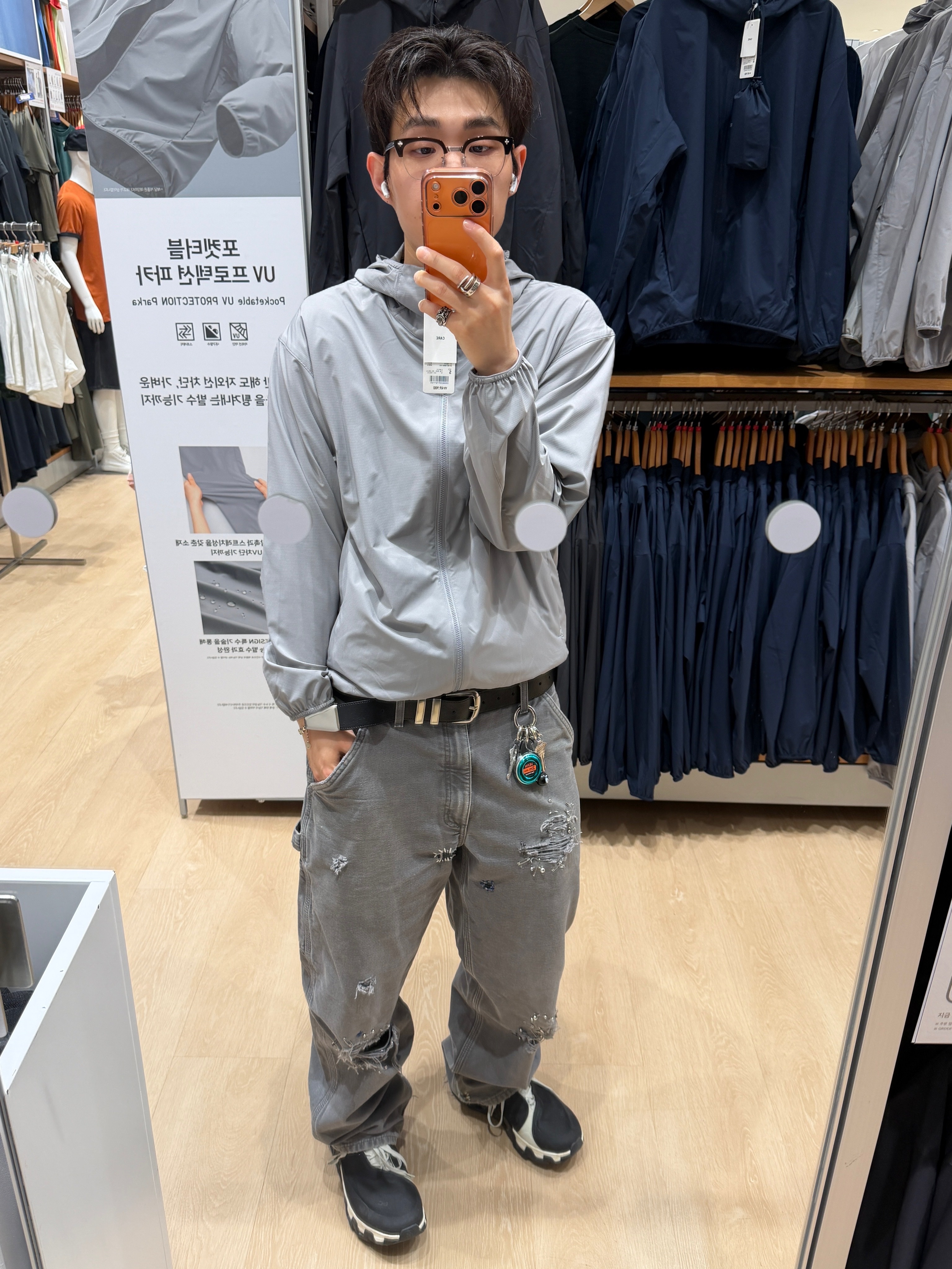 On Running x Post Archive Faction (Paf) Cloudmonster Hyper Black, Hermes Large Chaine D'Ancre Bracelet Sterling Silver 착용 스타일 - 8