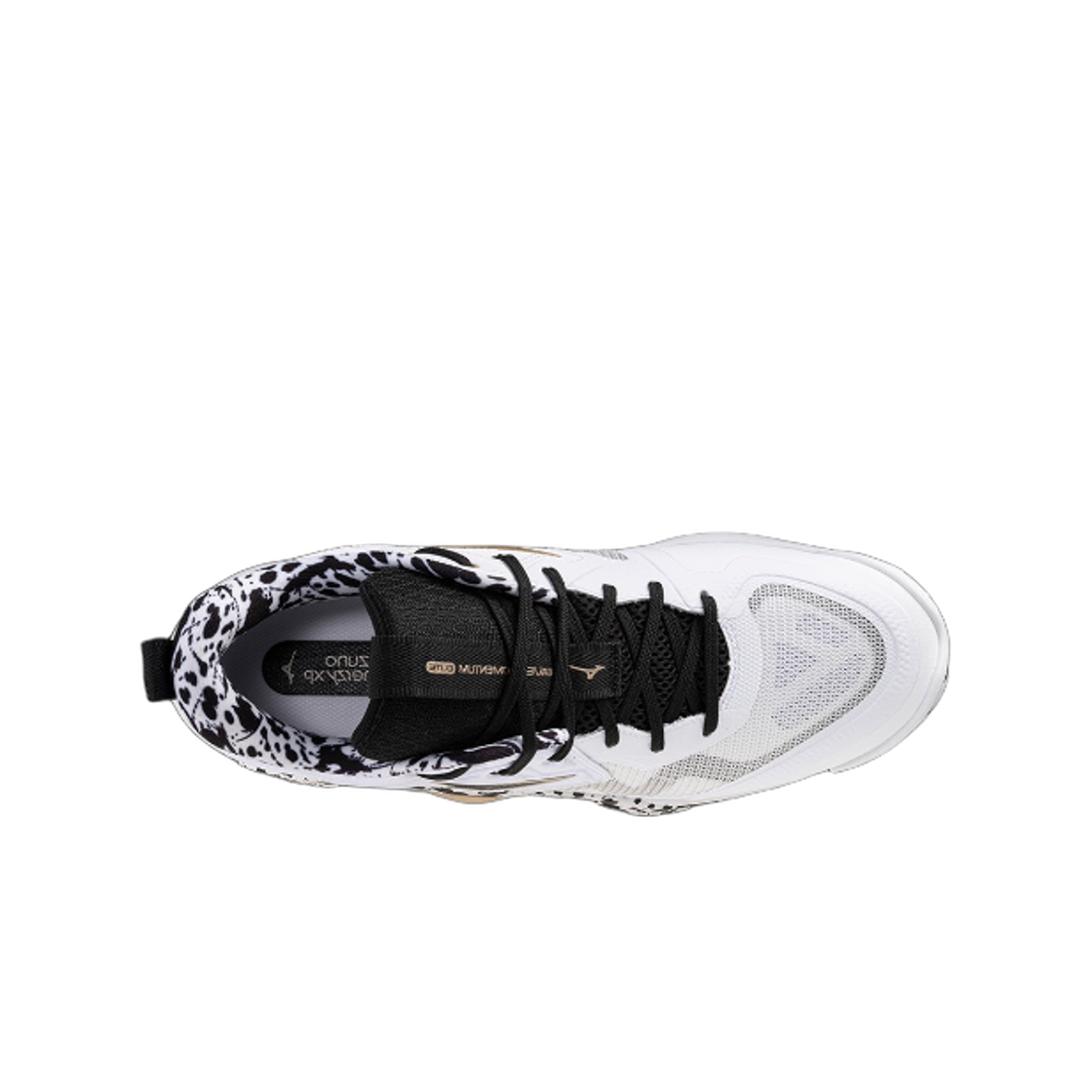 미즈노 웨이브 모멘텀 엘리트 화이트 블랙(Mizuno Wave Momentum Elite White Black) - 2