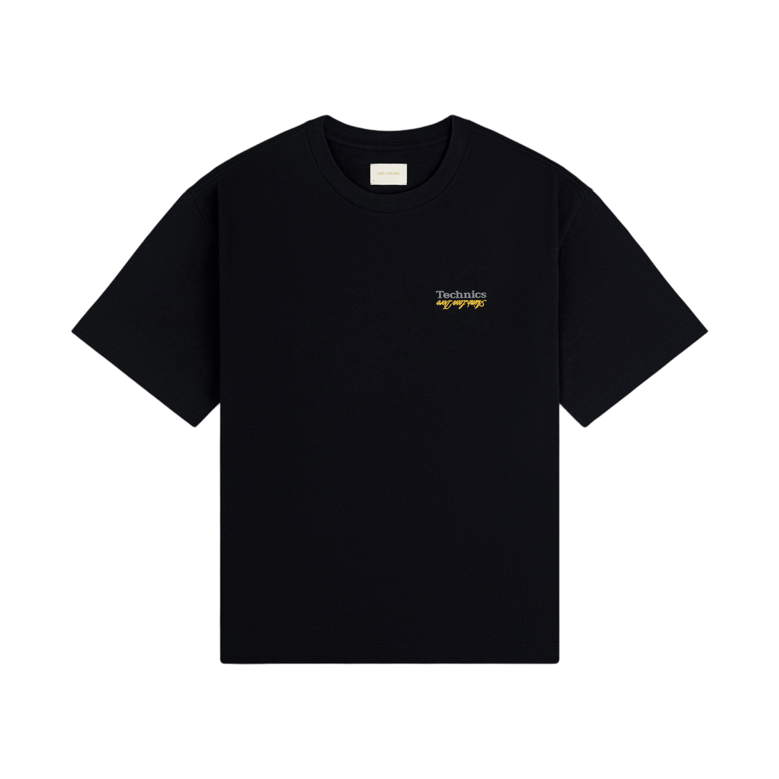 에메 레온 도르 x 테크닉스 로고 티셔츠 제트 블랙(Aime Leon Dore x Technics Logo T-Shirt Jet Black) - 2