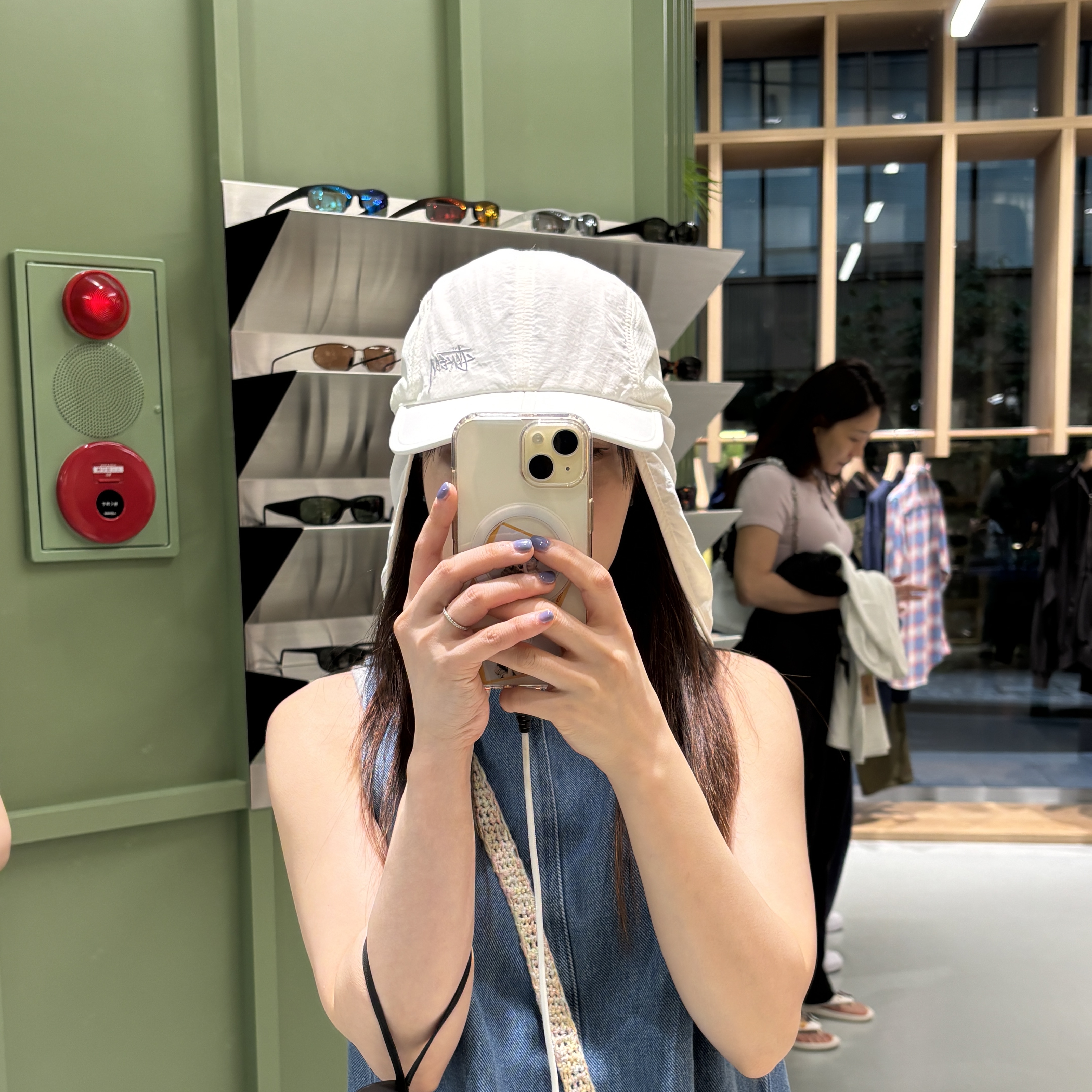 Stussy Foldable Shade Hat Bone, Stussy Foldable Shade Hat Black 착용 스타일