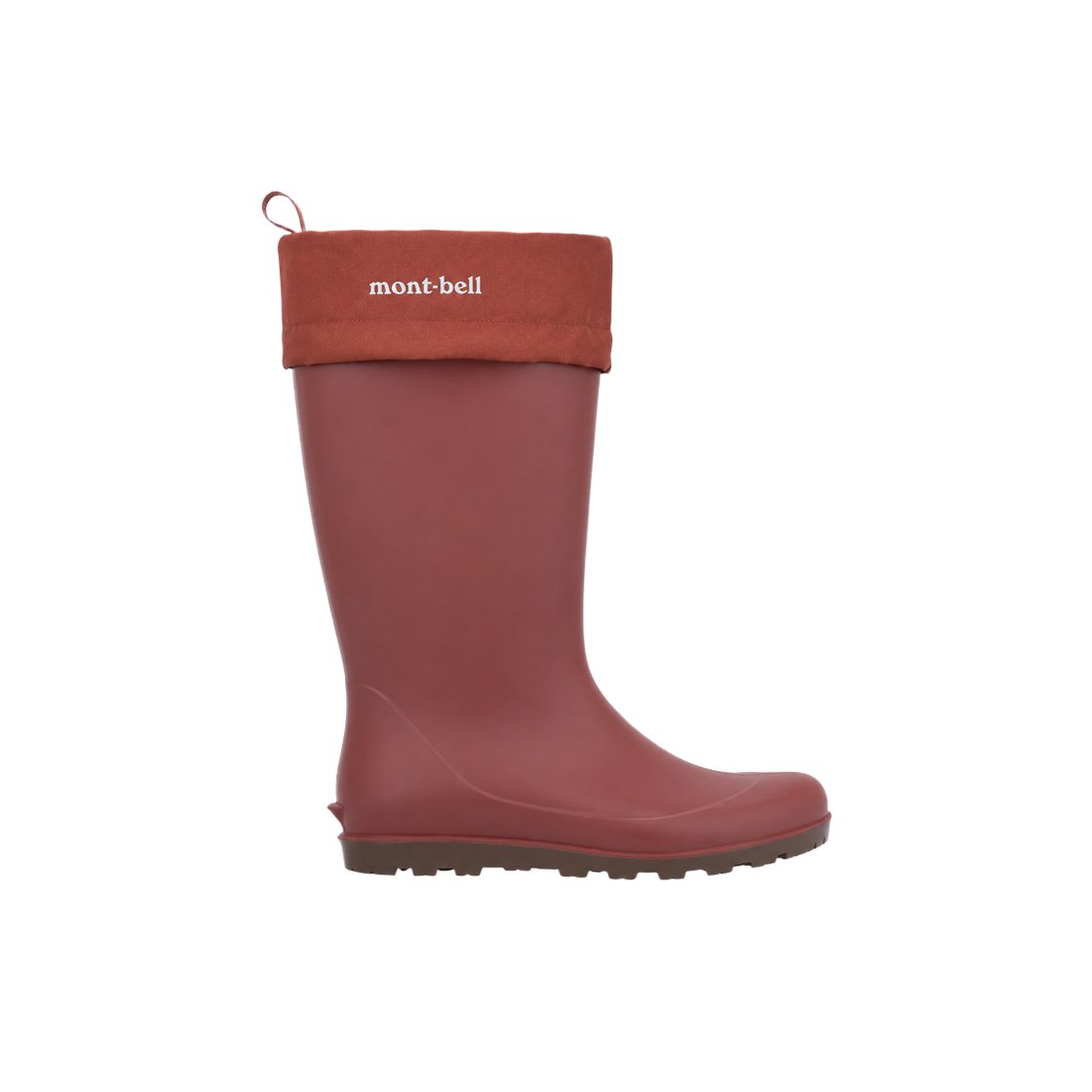 1132239 Montbell Rain Worker Boots Wine Red