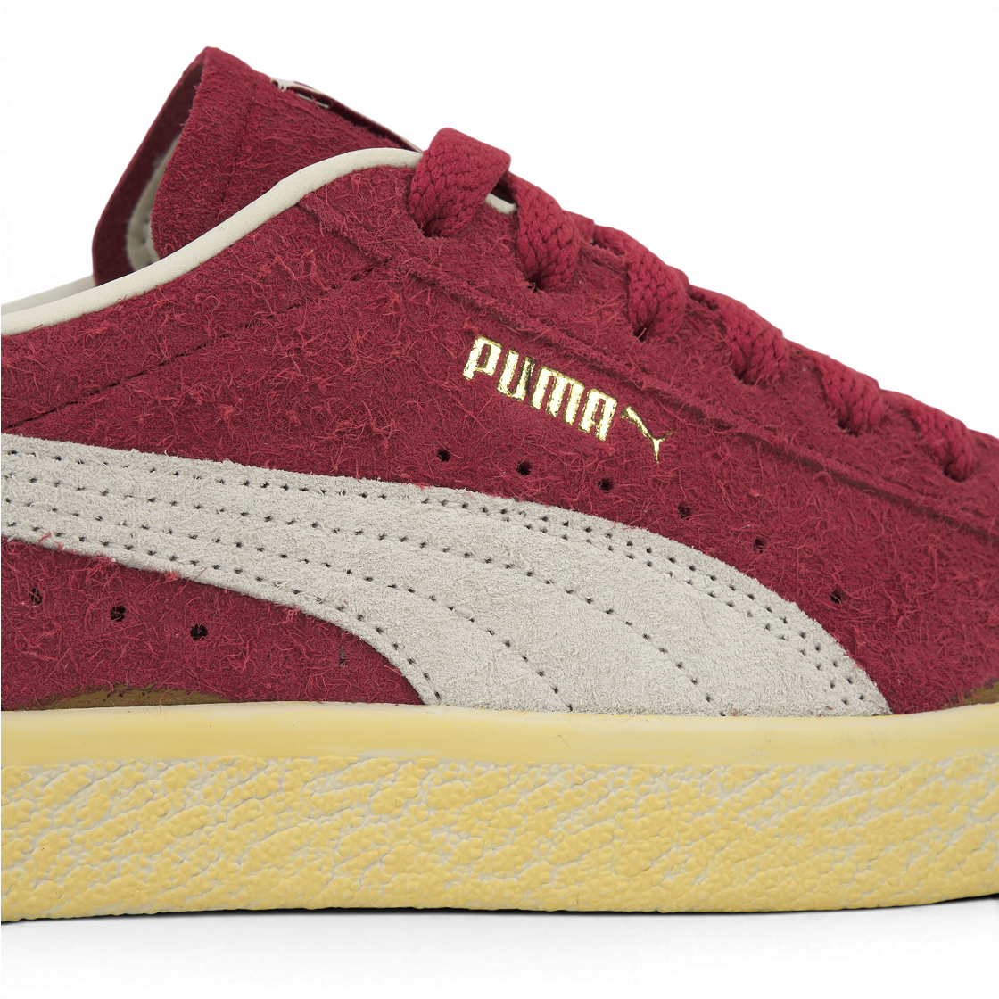 푸마 스웨이드 빈티지 네버원 3 웜 화이트 클럽 레드(Puma Suede VTG Neverworn III Warm White Club Red) - 8