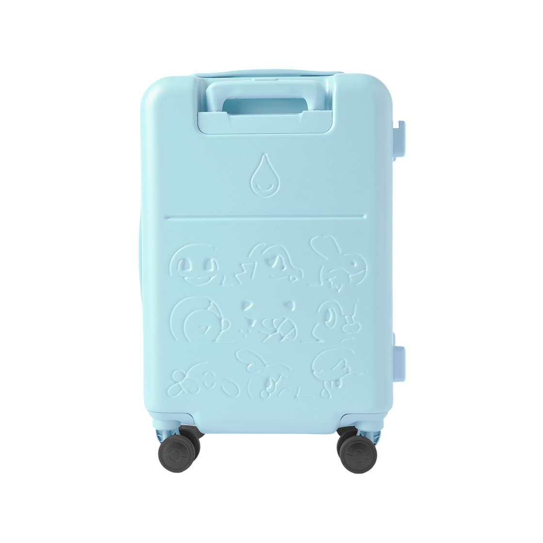 포켓몬 센터 프론트 오프닝 캐리온 수트케이스 물 타입 포켓몬(Pokemon Center Front Opening Carry-On Suitcase Water Type Pokemon) - 2