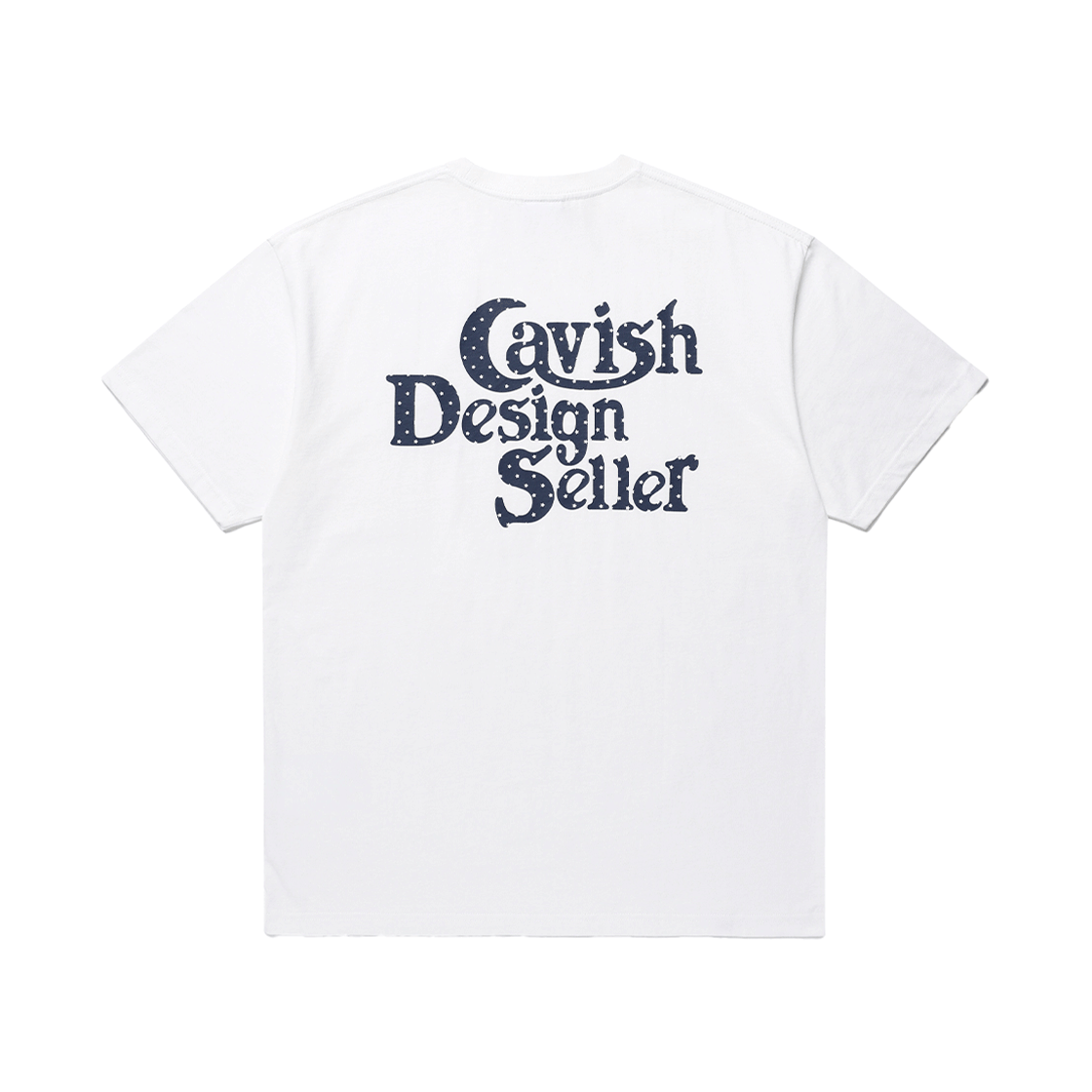 카비시 스타 셀러 로고 숏슬리브 티셔츠 화이트(CAVISH Star Seller Logo SS Tee White)