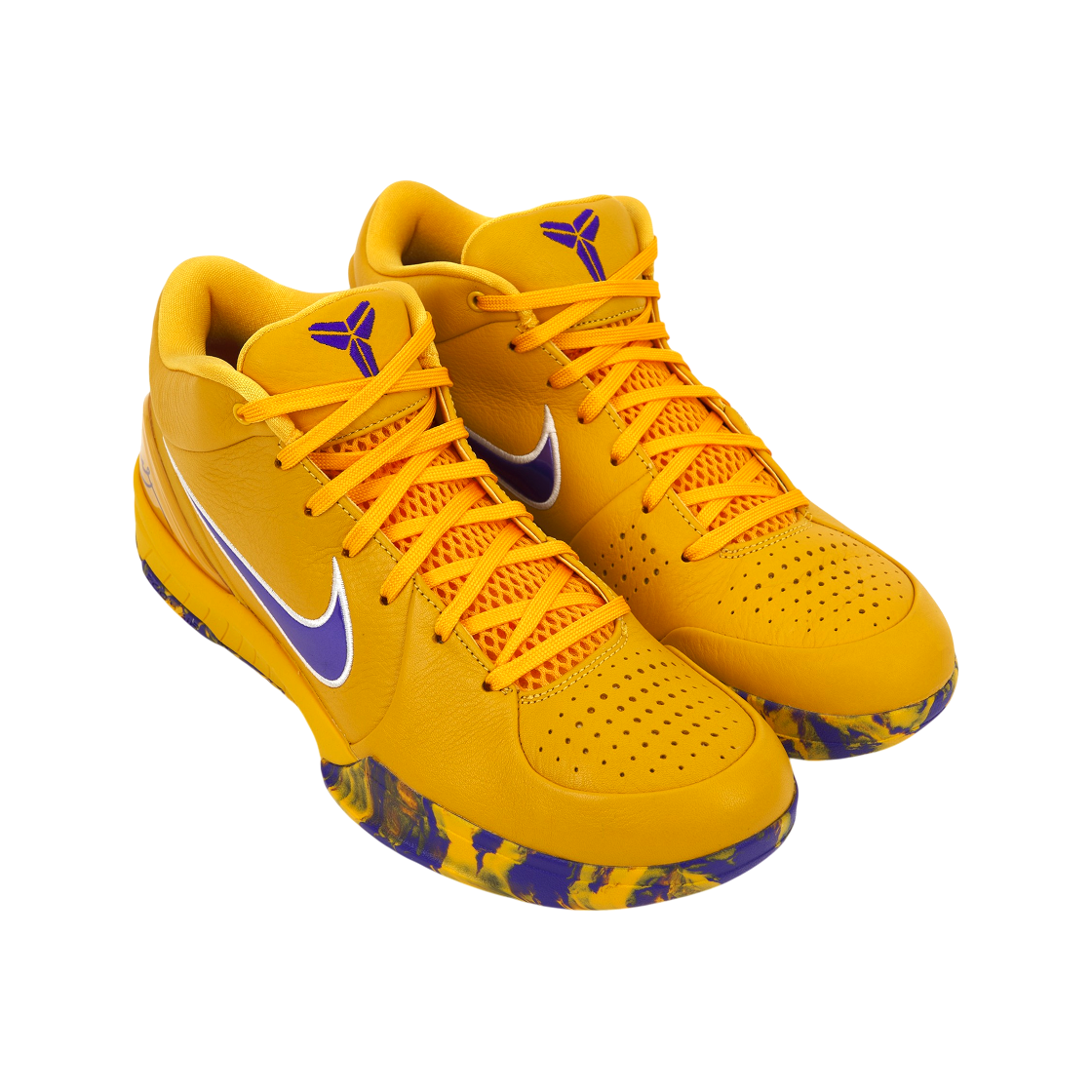 나이키 코비 4 프로트로 드래프트 팩 골드 퍼플 (개봉 박스)(Nike Kobe 4 Protro Draft Pack Gold Purple (Opened Case)) - 4