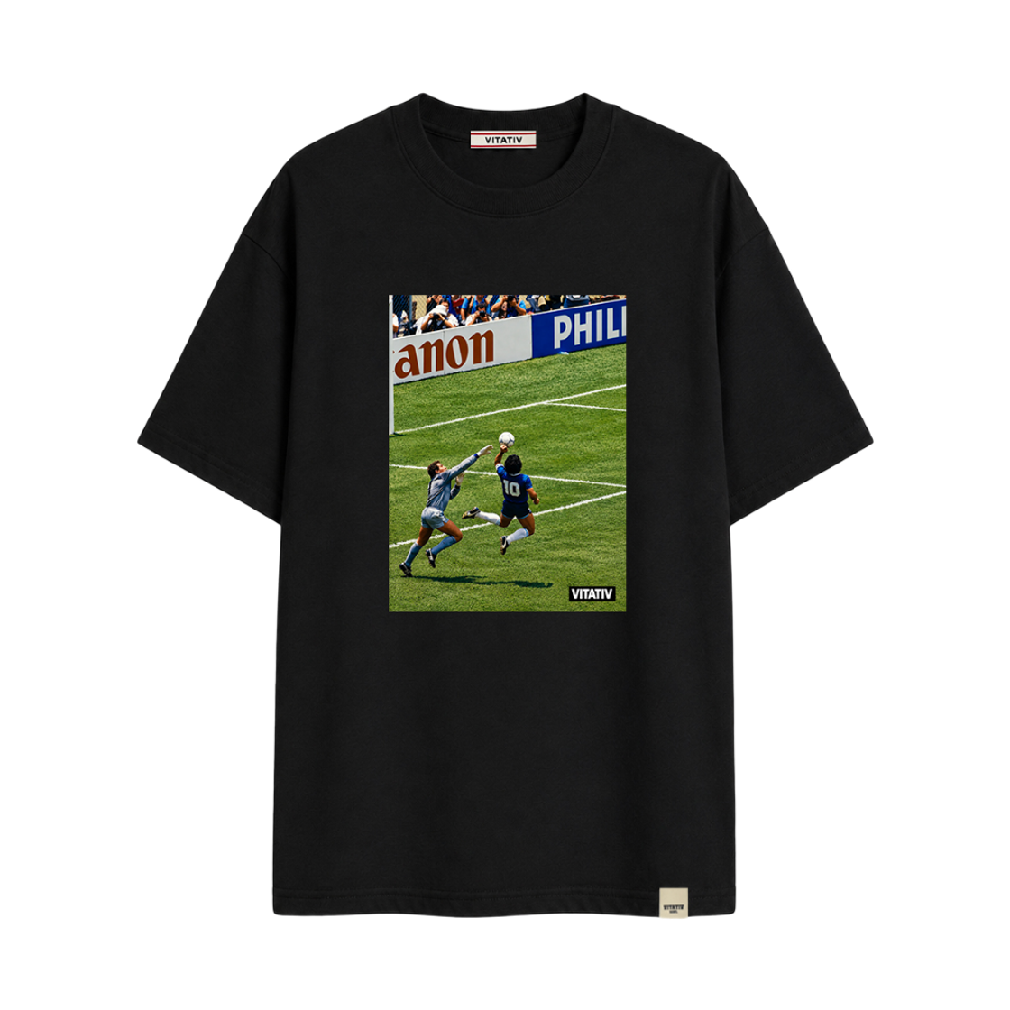 비타티브 신의손티 블랙(VITATIV Hand of god Tee Black) - 1